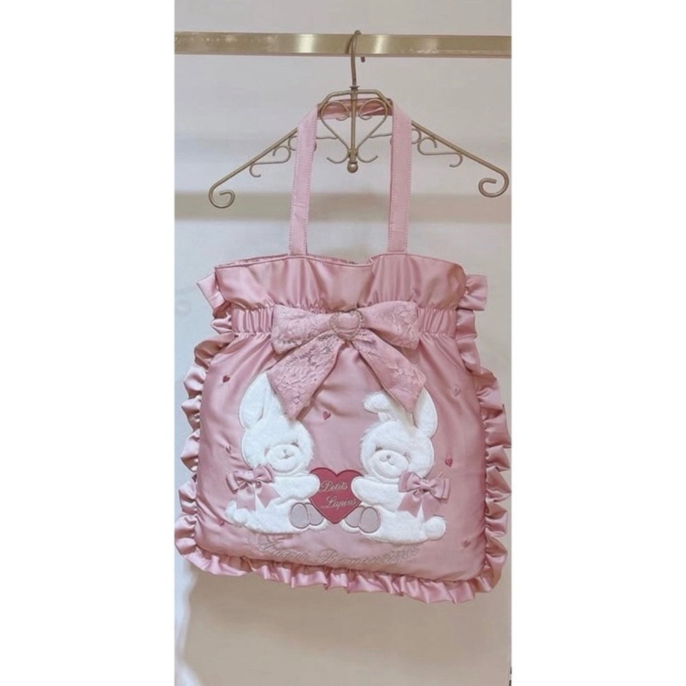 Liz Lisa Petits Lapin Ribbon Tote Bag - Picture 4 of 4
